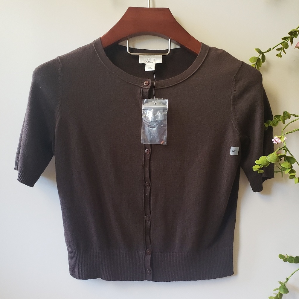 🌿NWT Ann Taylor LOFT 🌿Button Down Top 🌿Size MP